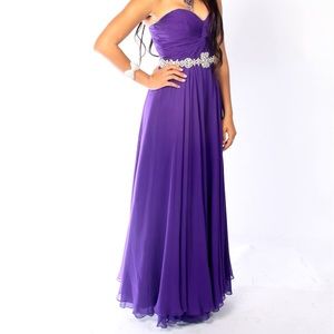 Jovani Purple Gown